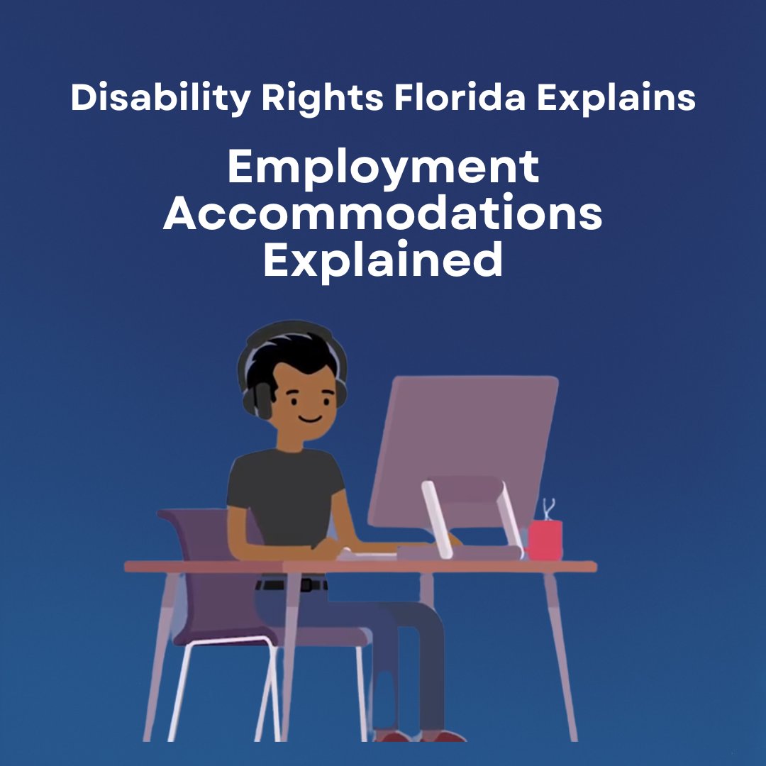 DisabilityRtsFL's tweet photo. Everyone utilizes different techniques and supports to make them successful at work. That's no different for folks with disabilities: https://t.co/MqBg7vtZkO

#WorkAccommodations #DisabilityAwareness #DisabilityInclusion https://t.co/WRk1SsBrC9