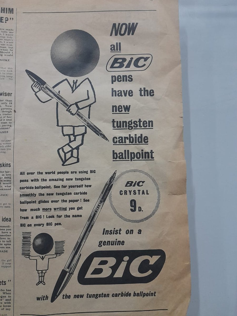 KafuiDey's tweet photo. Just rescued an April 1962 edition of Drum Magazine from the clutches of the gari and beans seller!

The ads chale!

#WayBackWednesday #DrumMagazine #printads https://t.co/zKRzM9Fu4E