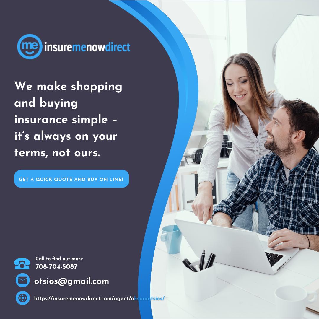 OksanaTsios's tweet image. Insurance shopping is made simple and stress-free! Insure Me Now Direct puts you in control, so you can get coverage on your terms.🛍️🛡️😌

#ShopOnYourTerms #StressFreeInsurance #InsureMeNowDirect