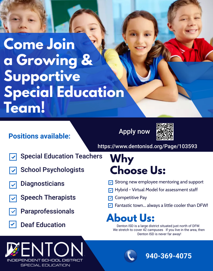 DentonISDsped's tweet photo. Come join us today!

@dentonisd https://t.co/RGoCATsem9