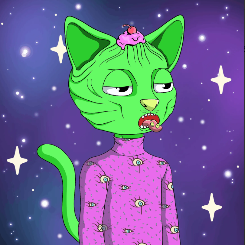 SHEEEESH! Look at this <a href="/nudiecommunity/">NUDIE COMMUNITY</a> Nudie I put together with our trait shop. Traits from the <a href="/CosmicCats_/">Cosmic Cats</a> and <a href="/funapes_nft/">Fun Apes</a> collections! #traitswap #traitsshop #nft #sendnudies