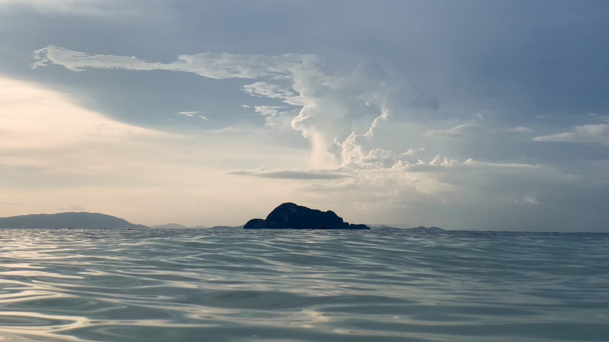 雲が綺麗だった
