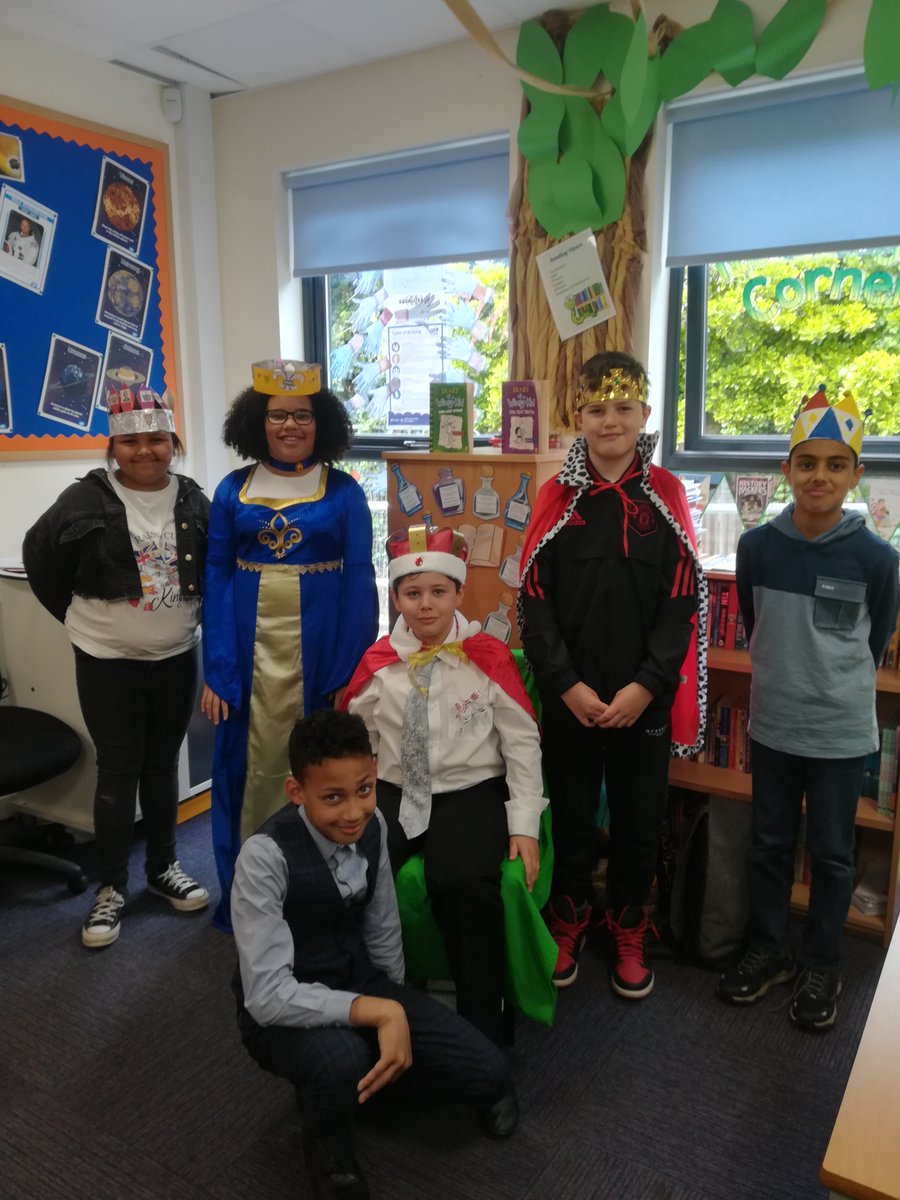 Year 5 celebrating the King's Coronation