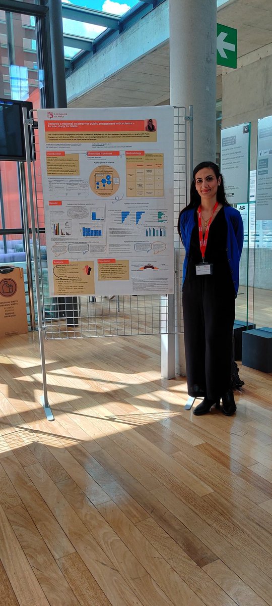My poster pitch <a href="/EuseaEvents/">EUSEA - European Science Engagement Association</a> about my doctoral research in #scicomm #publicengagement in #science