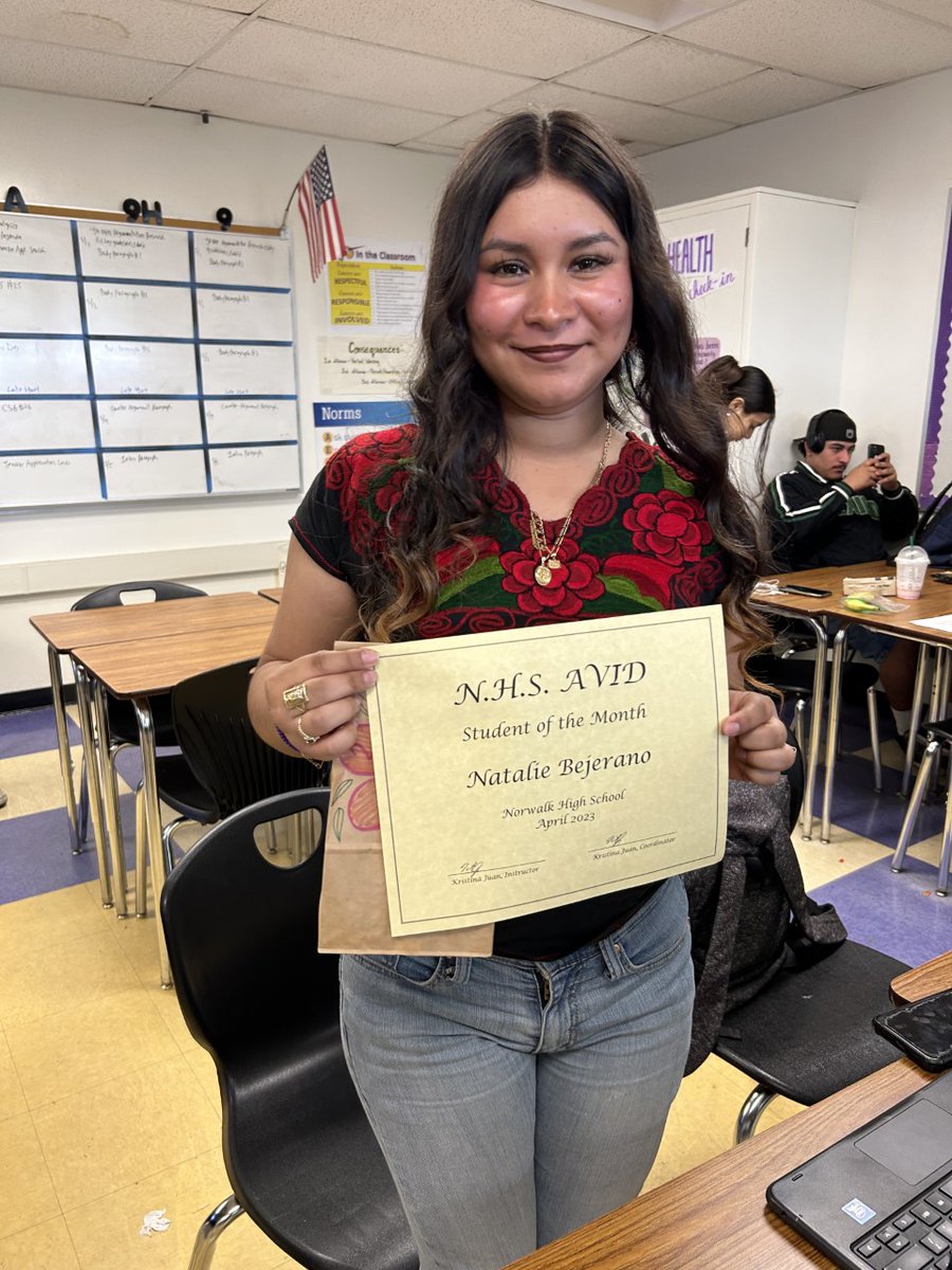 Norwalk High School AVID tweet media