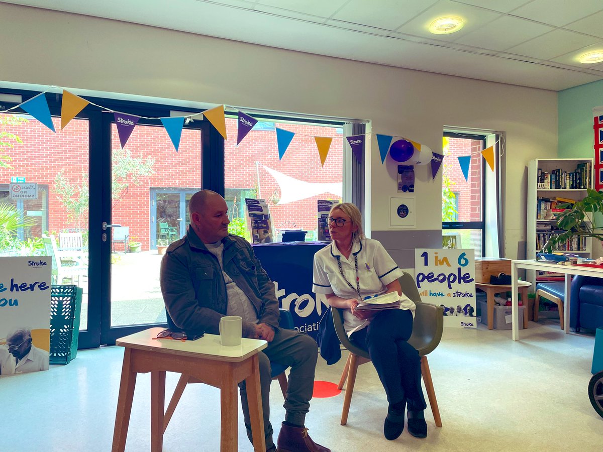Stroke Unit, MRI (@ward31mri) on Twitter photo Kicking off 'Make May Purple' with our first event on the stroke unit π
A previous patient came back to visit us and offered to share his experience to our staff and current patients and answer some questions led by our therapy lead, Lisa Barry!
Very inspirational π§ β¨ Kicking off 'Make May Purple' with our first event on the stroke unit π
A previous patient came back to visit us and offered to share his experience to our staff and current patients and answer some questions led by our therapy lead, Lisa Barry!
Very inspirational π§ β¨