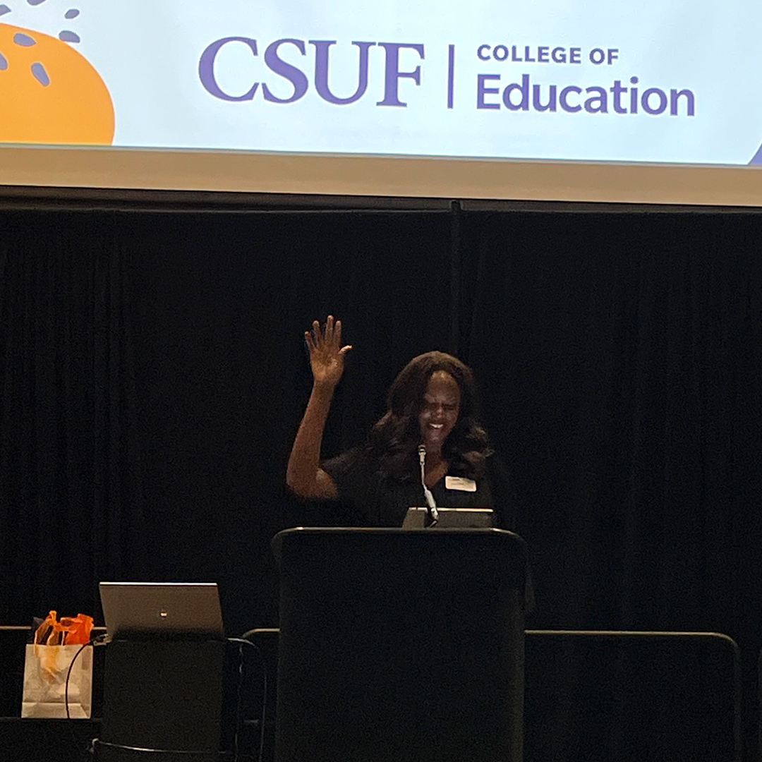 VPForgues's tweet photo. Such an honor to join Dean Kirtman and the College of Education for the annual Tribute Dinner. The student speakers were outstanding. Congratulations to all of the graduates and honorees.

#CSUFGrads #csufcollegeofeducation #tributedinner#ItTakesATitan https://t.co/muO5nYMoUG