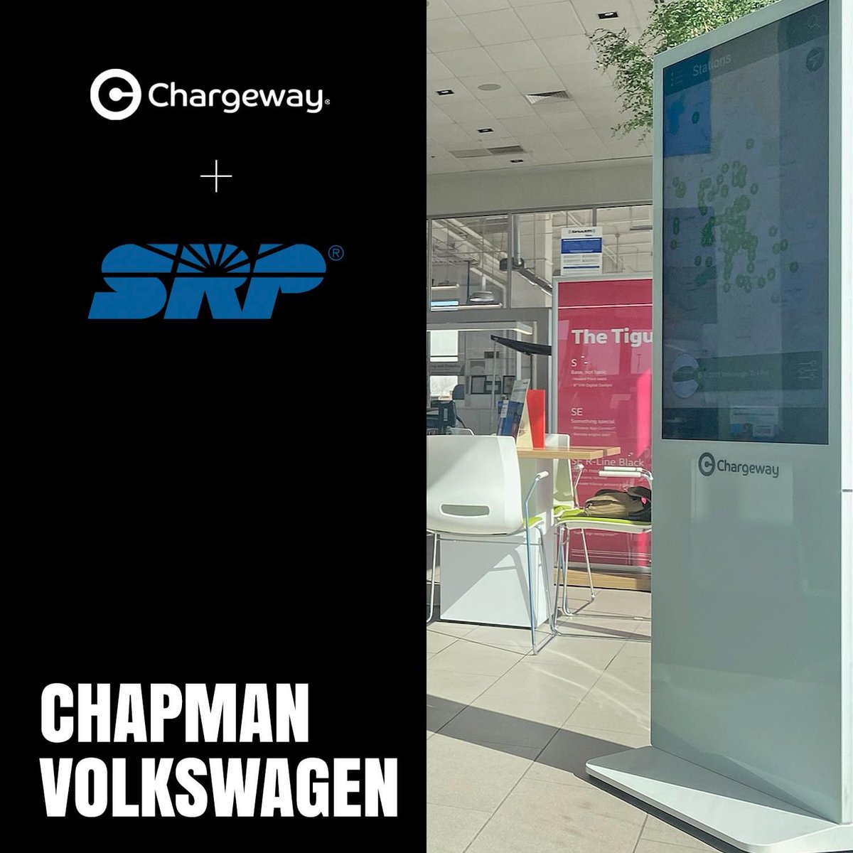 chargeway's tweet image. More @Chargeway Beacons are going live in Arizona! This latest Beacon is located at @ChapmanVW as part of our expanded dealer program with @SRPconnect. 🚗⚡️🙂

#chargeway #saltriverproject #srp  #electricvehicles #electriccars #evcharging #electricfuel #electricutility