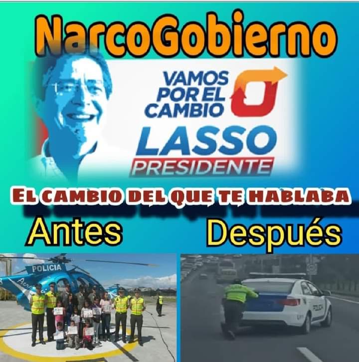 RRueda_Ermel's tweet photo. 🆘️CANSADOS DE LAS OBRAS DE CORREA, VOTARON POR EL CAMBIO, LASSO🆘️🆘️
#FueUnError
La prensa que odia a #Correa, en forma astuta llenó de odio a muchos ecuatorianos, quienes cayeron en las redes de esa prensa, votaron por el presidente #Lasso que no hace nada y destruye todo. https://t.co/hGtHRk18YV