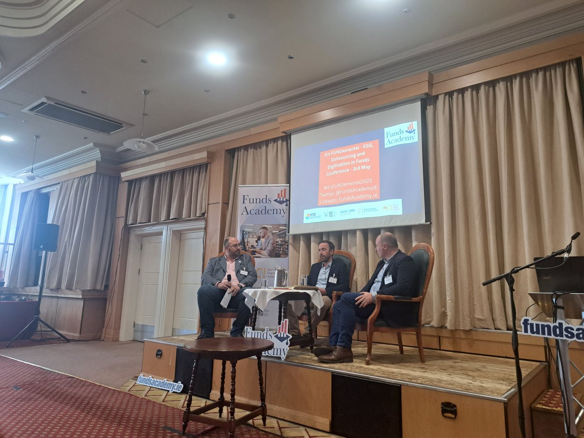 FundsAcademyIE's tweet photo. Fantastic afternoon of panels and guest speakers at our Funds Academy conference, thanks all for your attendance! #ItsFUNDamental2023 https://t.co/HoQwUT9jGT