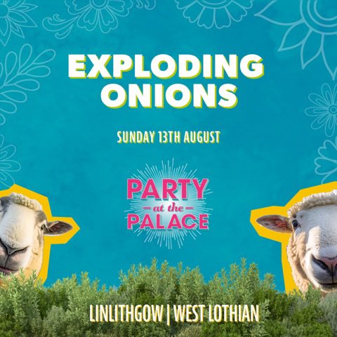 explodingonions's tweet image. Festival Time 🎉☀️

THIS AUGUST we make our festival debut playing @PartyAtPalace in Linlithgow😆 

Sunday August 13th 🗓 We’re buzzing 🐝

Mail us for discounted tickets.

#partyatthepalace