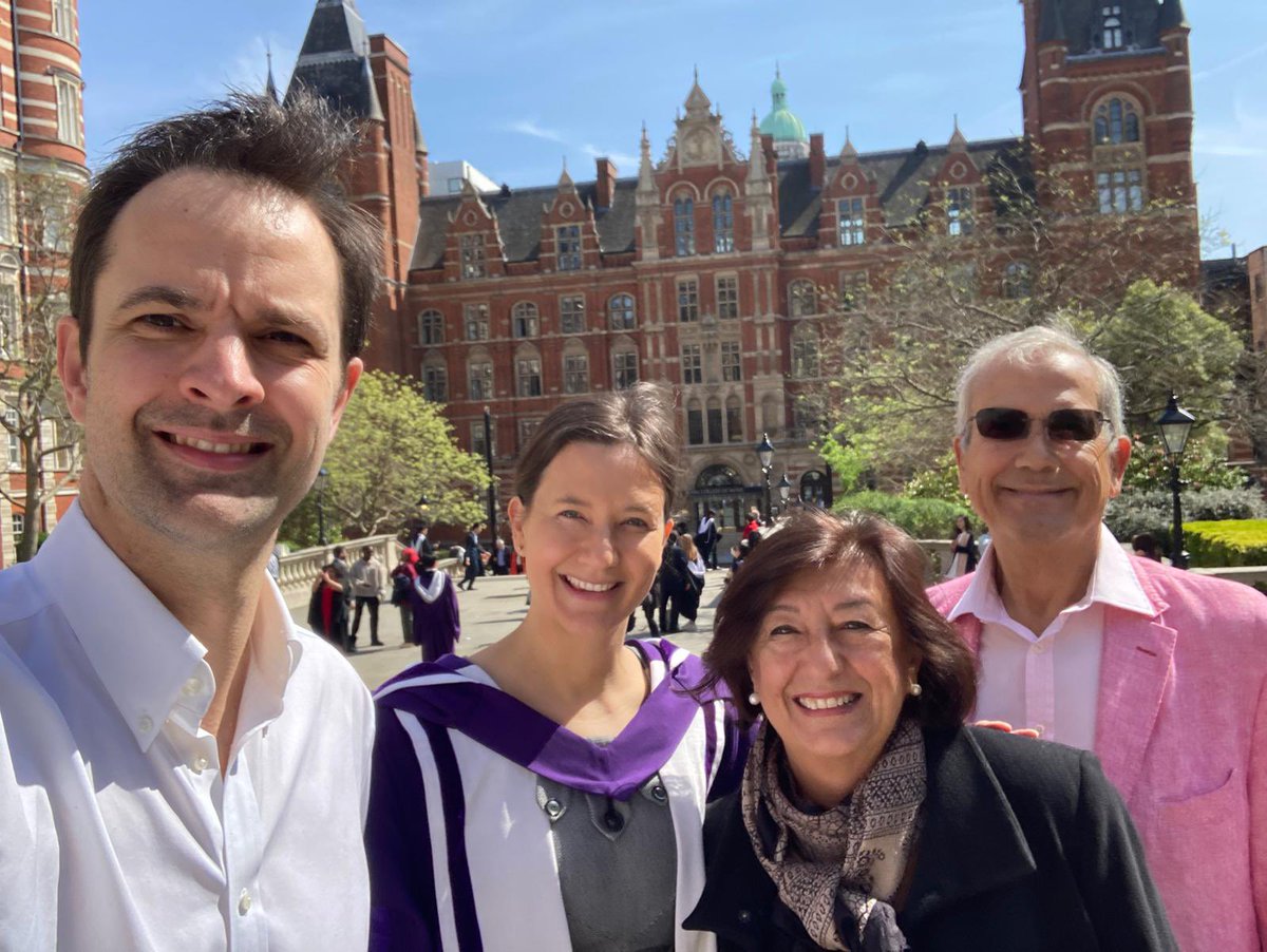 Here at last! PhD graduation day #OurImperial Thanks to everyone who helped get me here ❤️@RoyalAlbertHall