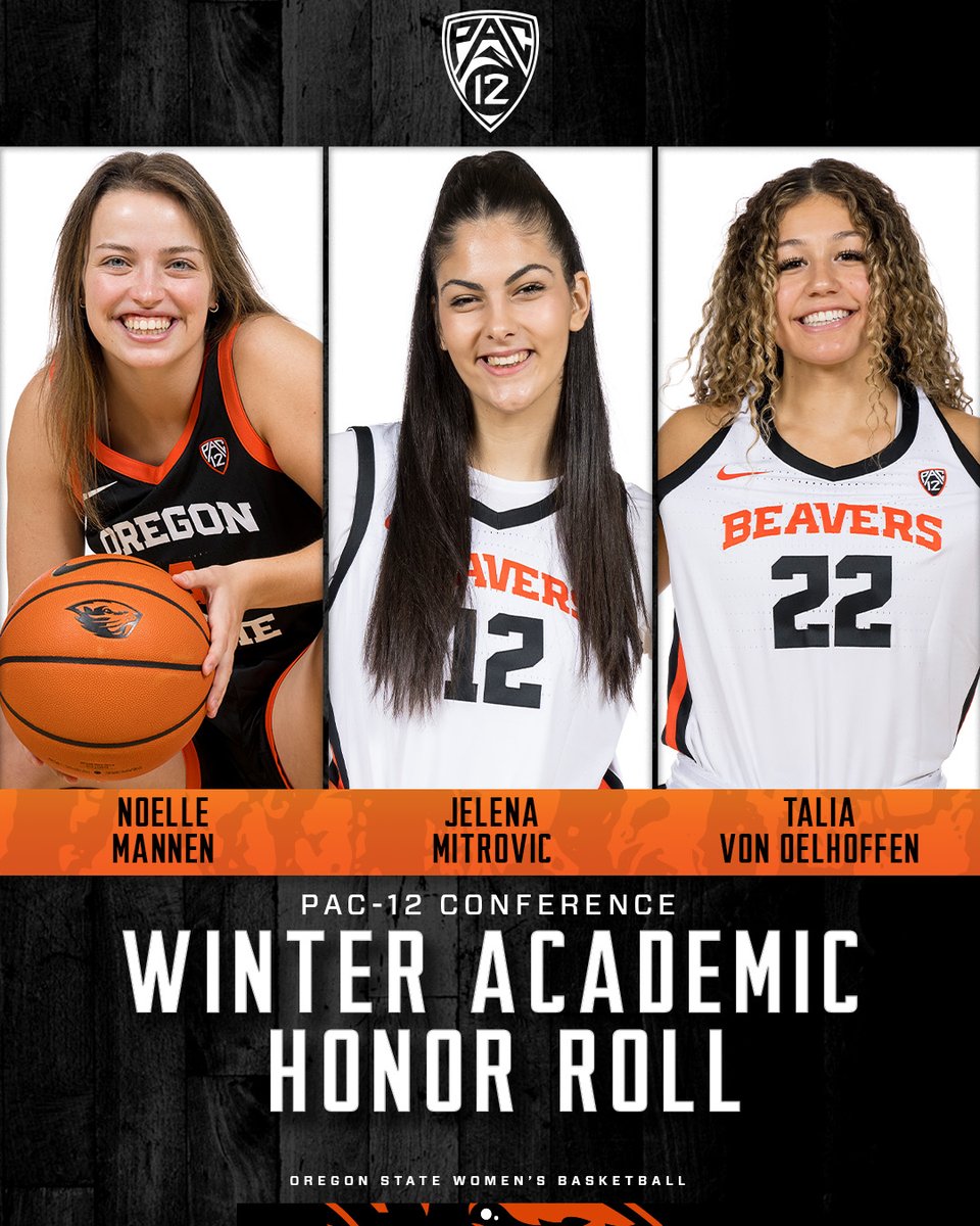BeaverWBB's tweet photo. Excellence in academics. 📚 #WeAreFamily https://t.co/S4T8LUpVwk