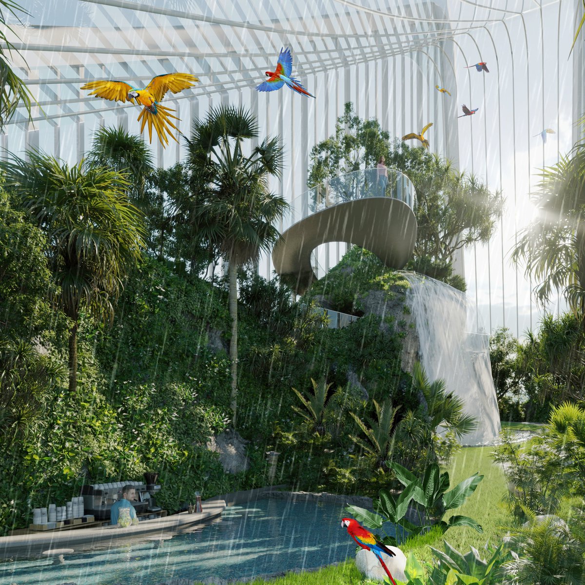DAMACOfficial's tweet photo. Welcome to the epitome of luxury at #SafaOne De GRISOGONO! Step into paradise where the highest tropical island with a gentle rain redefines the parameters of luxury.
#DAMAC https://t.co/UvS9c4OcE7