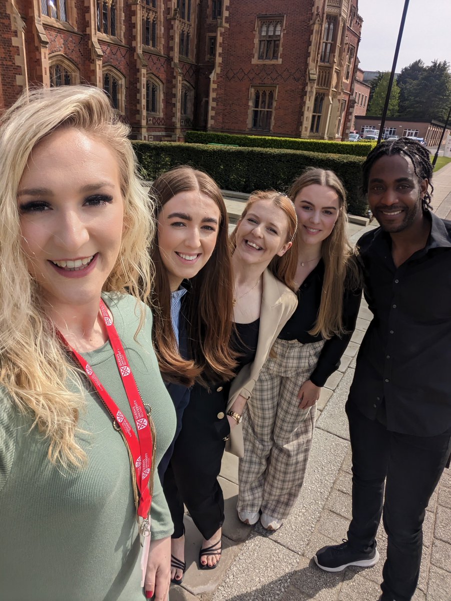 stephhb18's tweet photo. Such a lovely day with some of my @QUBSONM peers. It has been a privilege to be your student rep and support you all on your PhD journeys. Very surprised but delighted to win best presentation #3DCC #PhD #QUB https://t.co/k0oswPPWoH