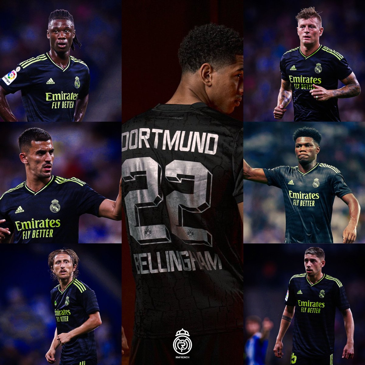 RMFrench_'s tweet photo. 👀🧠 Le milieu de terrain du Real Madrid la saison prochaine ? #Bellingham https://t.co/zNpQEmRVFW