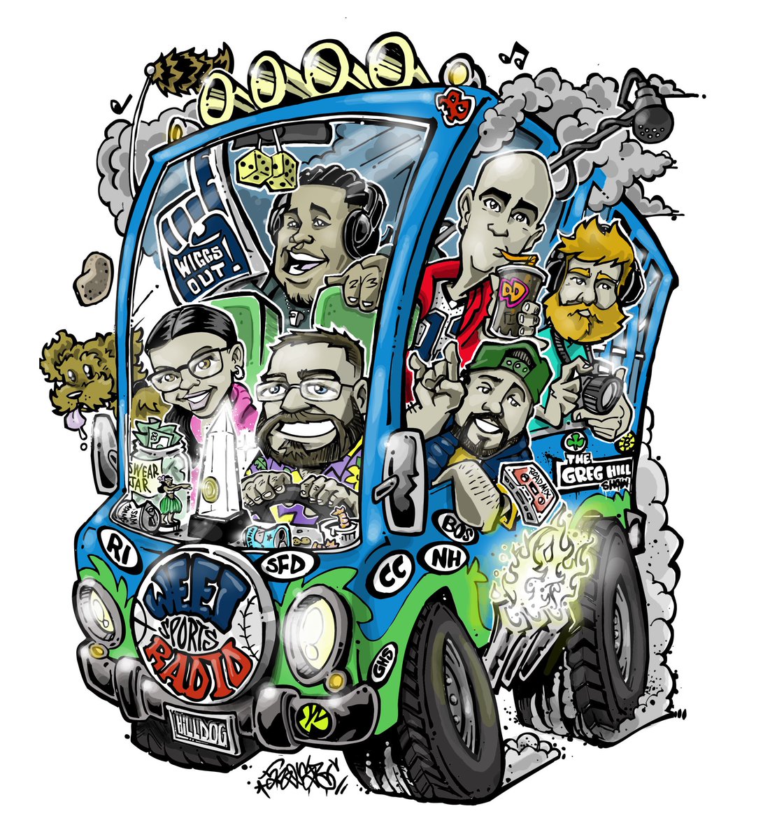 The Greg Hill Show on Twitter "On the road again! The Greg Hill Road