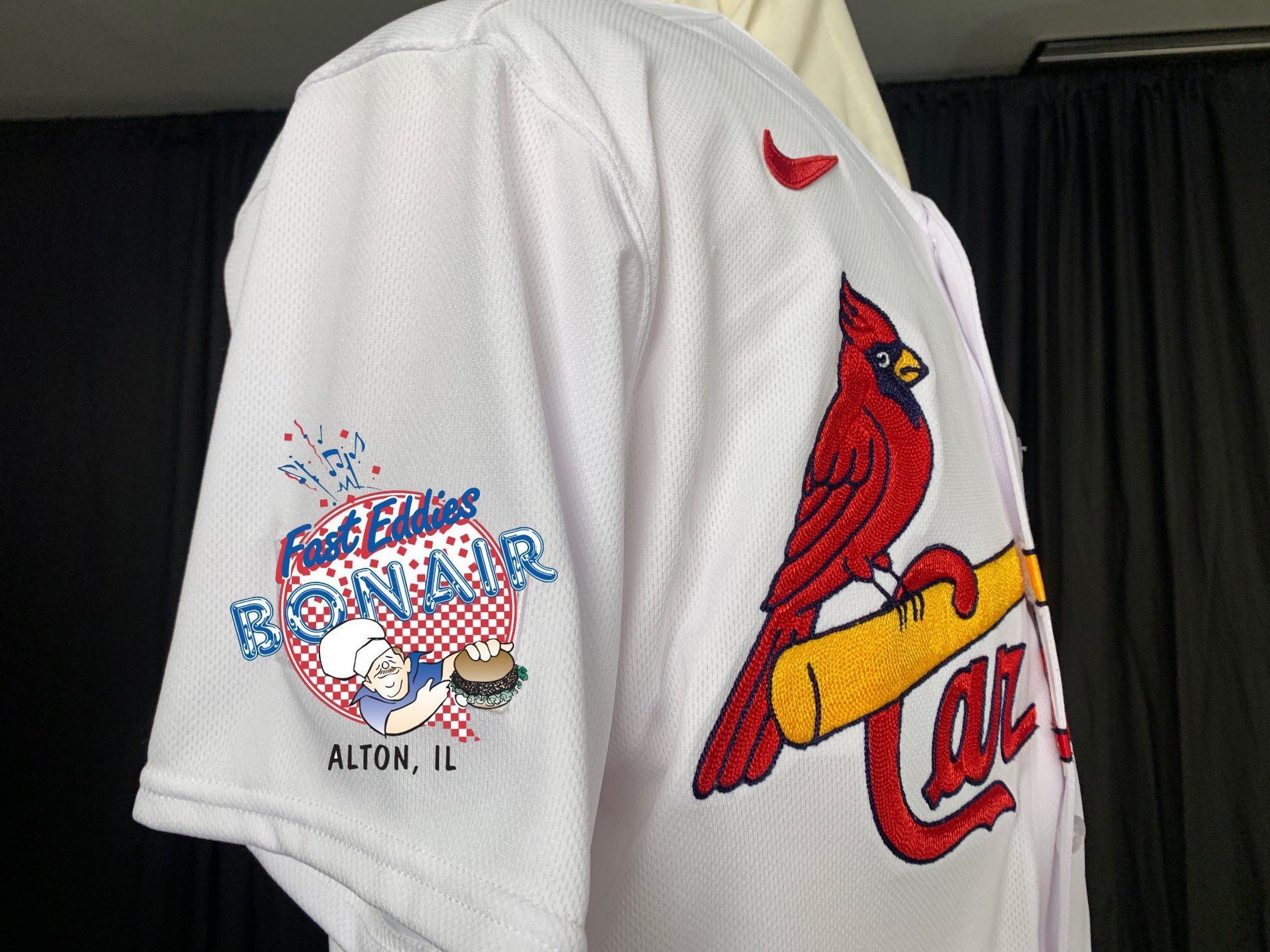 Cardinals Off Day on X: Excellent choice by the #STLCards to honor Mike  Shannon with a jersey patch from his favorite place on Earth.   / X
