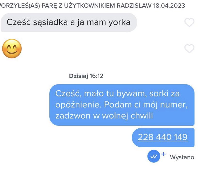 randomtalkat3am's tweet photo. (#Tipy na nudę) zakładam konto na portalu randkowym i wysyłam ludziom numer do mięsnego https://t.co/eqyEelbo0s