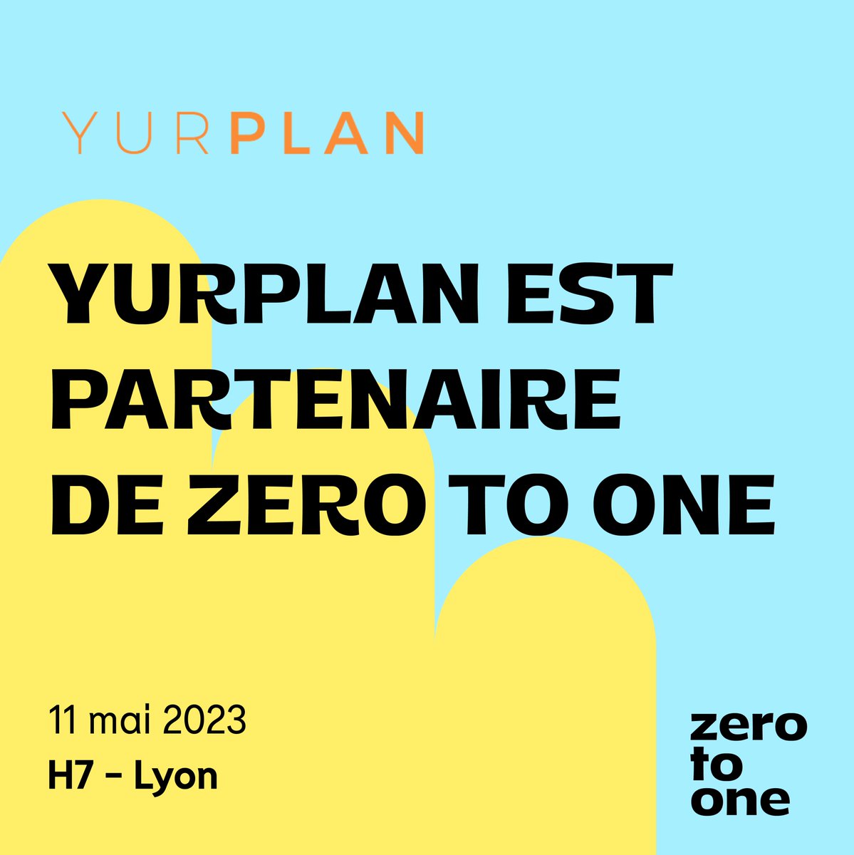 H7lyon's tweet photo. Partenaire💗@yurplan est la billetterie en ligne pensée pour vos événements. Sans aucune hésitation, nous avons fait confiance à cette solution made in Lyon pour la deuxième édition de zero to one. 🦁💪 https://t.co/DQy02uMf0M