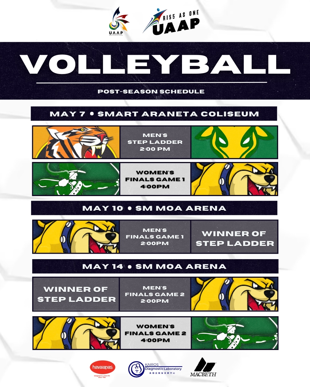 uaap livestream today volleyball