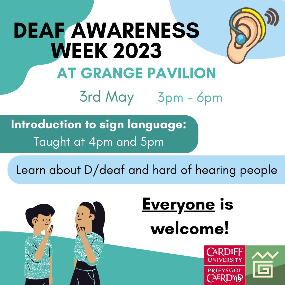 CommunityGtwy's tweet photo. We are in the Green Room at @Grange_Pavilion until 6pm! 

Come along and find out more about #DeafAwarenessWeek 😁 https://t.co/CERPsZ7tY9