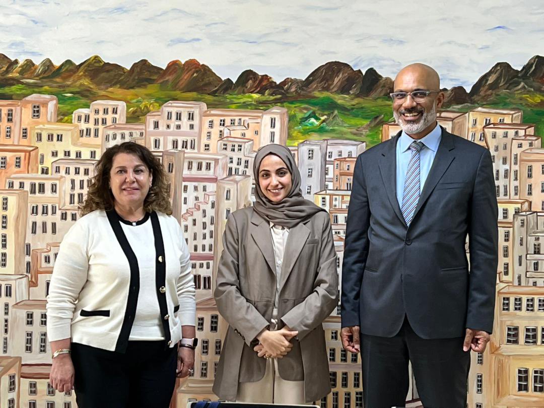 pd_hof's tweet photo. Farah Fahd @FarahWazeer is our first ‘Ambassador for a Day’ and member of our Youth Advisory Committee. She joins me in meetings in Amman bringing a valuable youth perspective to our conversations. It is an honor to work together with such a talented person. A very inspiring day! https://t.co/RNX2KWcQhO