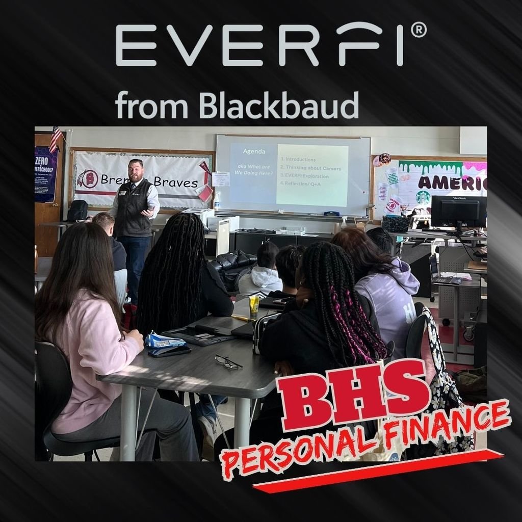 Thank you @everfi for sending us <a href="/MidCJB/">Jonathan Barnes</a> today! Jonathan was able to connect with Mrs. Guzak's Personal Finance students &amp; help them realize different ways Everfi can help them think about careers that might be a good fit for them. itsagreatdaytobeabrave