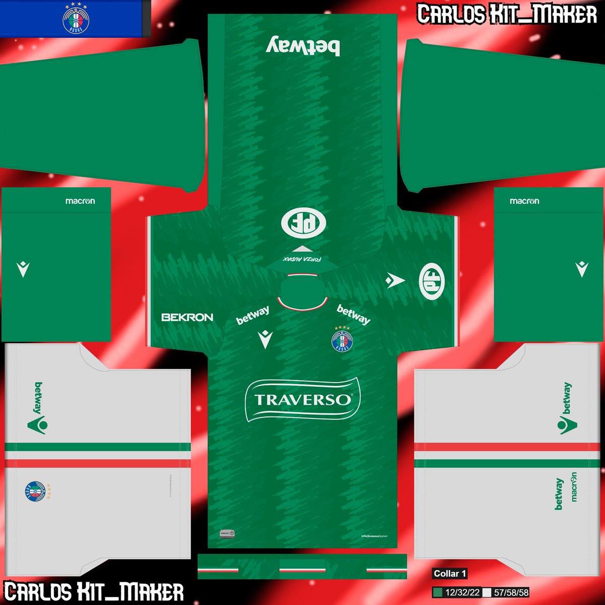 CarlosKit_Maker's tweet photo. AUDAX ITALIANO Kits 2023!!! 🟢⚪️🔴
https://t.co/cUZOVkuzIO
#LaGranConquista🏆  #ForzaAudax 🇮🇹 #efootball #pes #kits #Chile https://t.co/9Iy3N4CEME