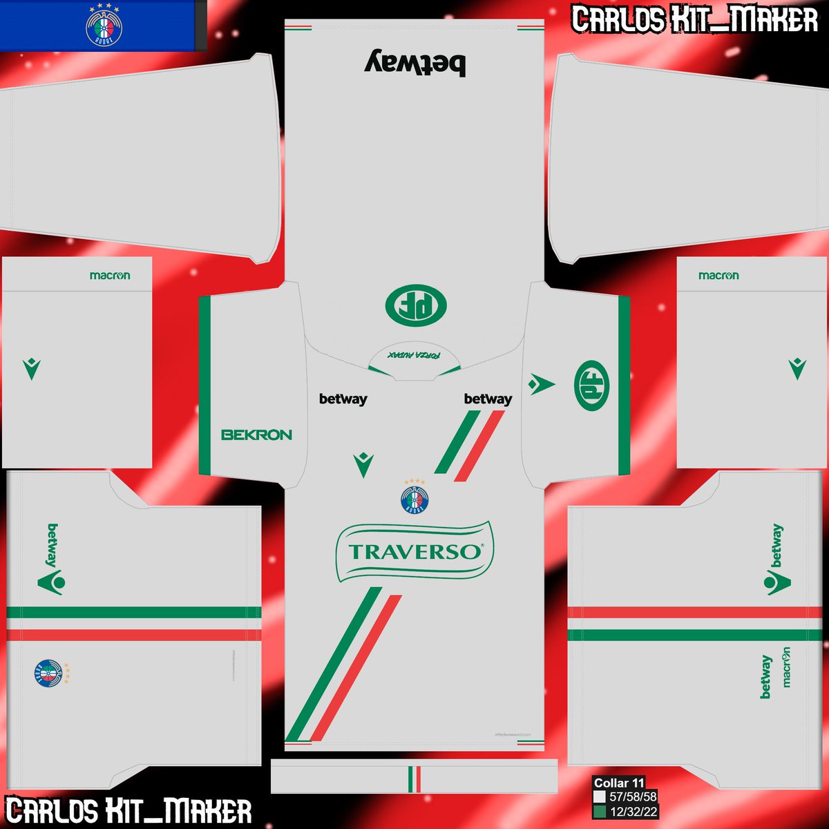 CarlosKit_Maker's tweet photo. AUDAX ITALIANO Kits 2023!!! 🟢⚪️🔴
https://t.co/cUZOVkuzIO
#LaGranConquista🏆  #ForzaAudax 🇮🇹 #efootball #pes #kits #Chile https://t.co/9Iy3N4CEME