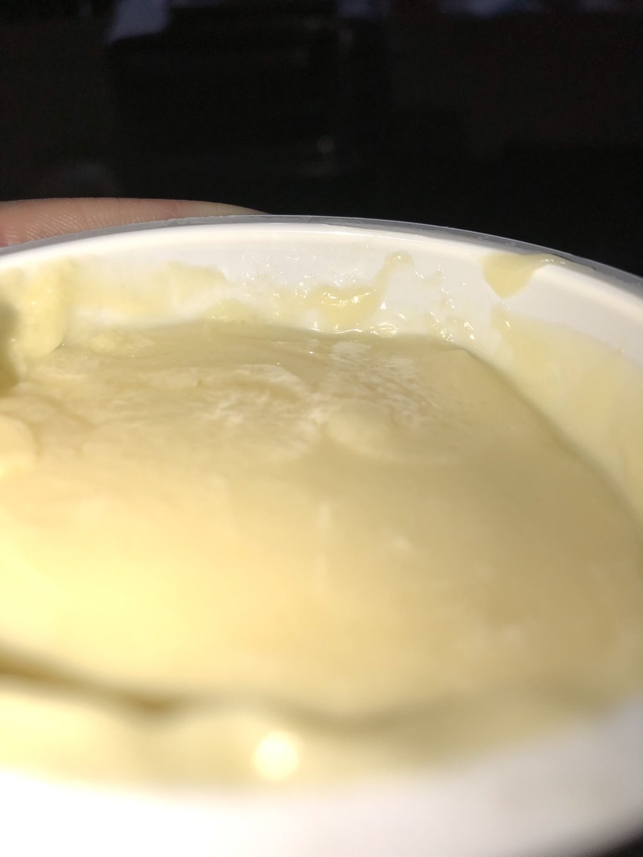 ca5ever's tweet photo. Hello @Safeway I was trying to find a way to submit an issue online and couldn’t. I opened this Open Nature yogurt today, 5/3/23, and noticed an odd taste when I licked the yogurt off the lid. Then saw it had a thin fuzzy white growth. Expires 5/27. https://t.co/LKSHDOBIjC