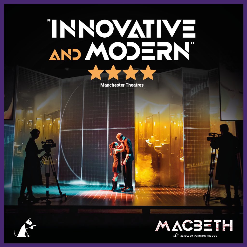 ImitatingtheDog's tweet photo. Yorkshire! 

Macbeth doth come…

…every eve this week @theLBT !

We’ve got a post-show talk with the company tonight after the opening performance of #MacbethITD &amp; the final performance of the spring tour on Sat (matinee on Thurs)🎟👇#LastChanceToSee 

https://t.co/UsNBOS7k9g https://t.co/zzCQ11viyc