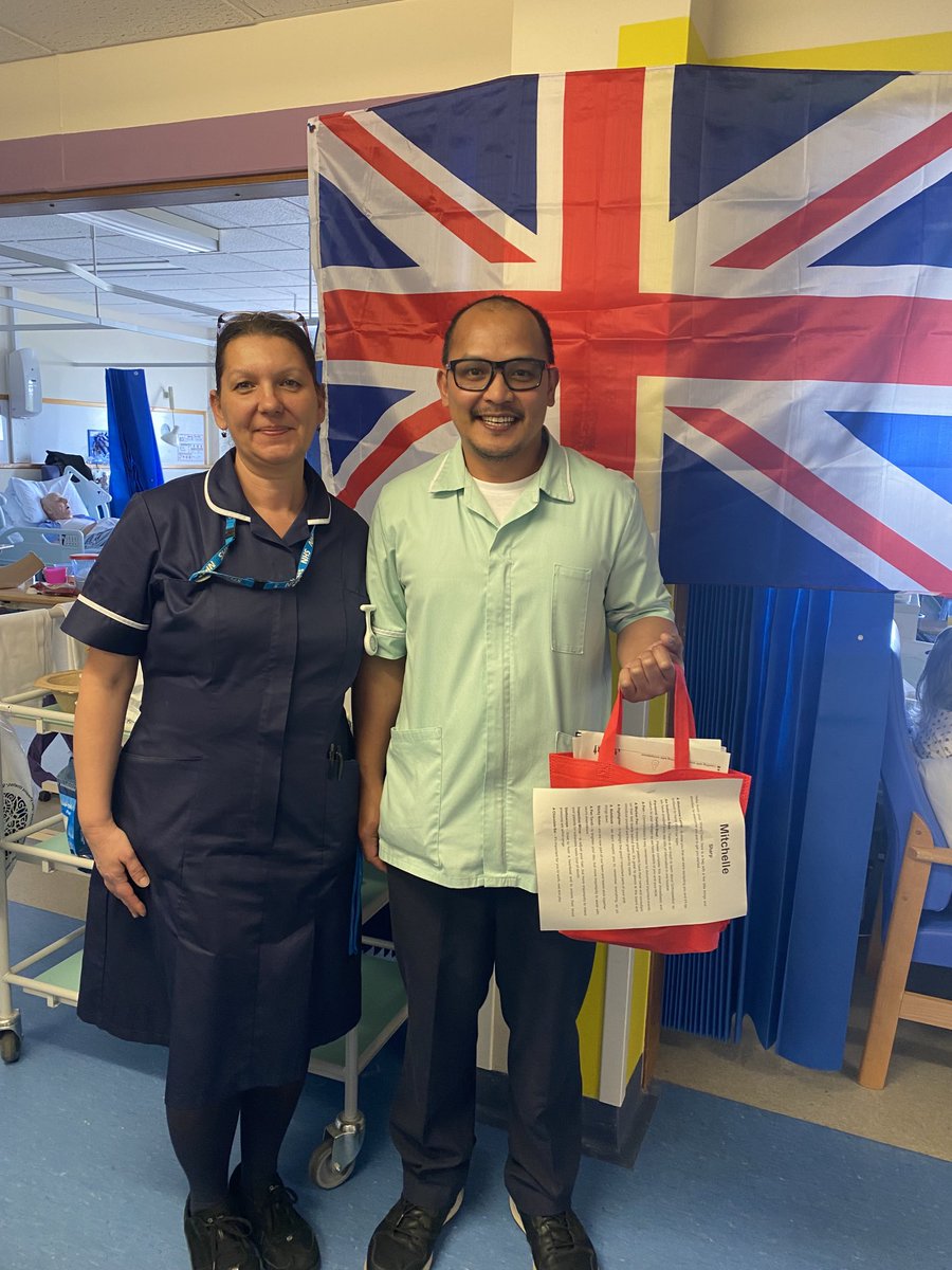 Welcome to Mitchelle , our new HCA on Sharp ward 😊⁦<a href="/UHP_NHS/">University Hospitals Plymouth NHS Trust</a>⁩ ⁦<a href="/DerrifordNurses/">UHP Nursing 💙</a>⁩ ⁦<a href="/sue_timminsNHS/">Sue Timmins</a>⁩