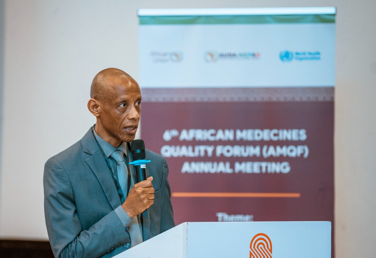 WHORwanda's tweet photo. Trusted medicines, trusted care!

Today, @WHO🇷🇼 Rep, Dr @BrianChirombo joined @RwandaFDA DG, Dr @emilebienvenu along with @NEPAD_Agency, @USPharmacopeia &amp; @ptb_q5 to kick off the 6th African Medicines Quality Forum #AMQF, fighting sub-standard medical products in #Africa🌍 https://t.co/O4zCm6RGak