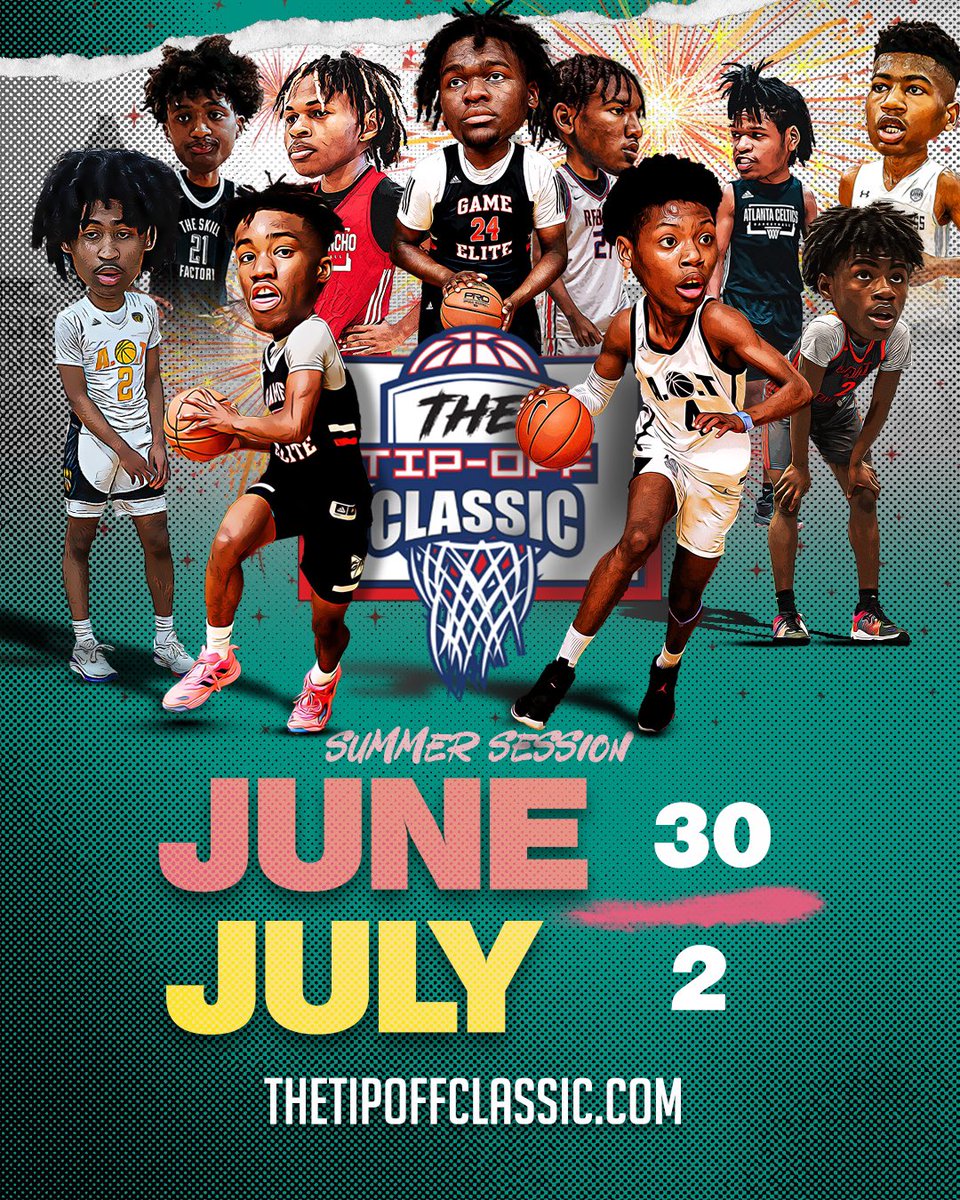 thetipoffclassi's tweet photo. HAD TO BRING IT BACK - 

🏀🔥 Don't miss out on the ultimate basketball showdown! The Tip-Off Classic is the #1 event in the country where the best teams compete. 

📆 - JUNE 30 - JULY-2

🎥 - MORE CAMERAS THAN HOLLYWOOD
✅ - EXPOSURE 

REGISTER 👇🏽
🖥️ - https://t.co/uXqmmlFKd9 https://t.co/ot7lk1AiYB
