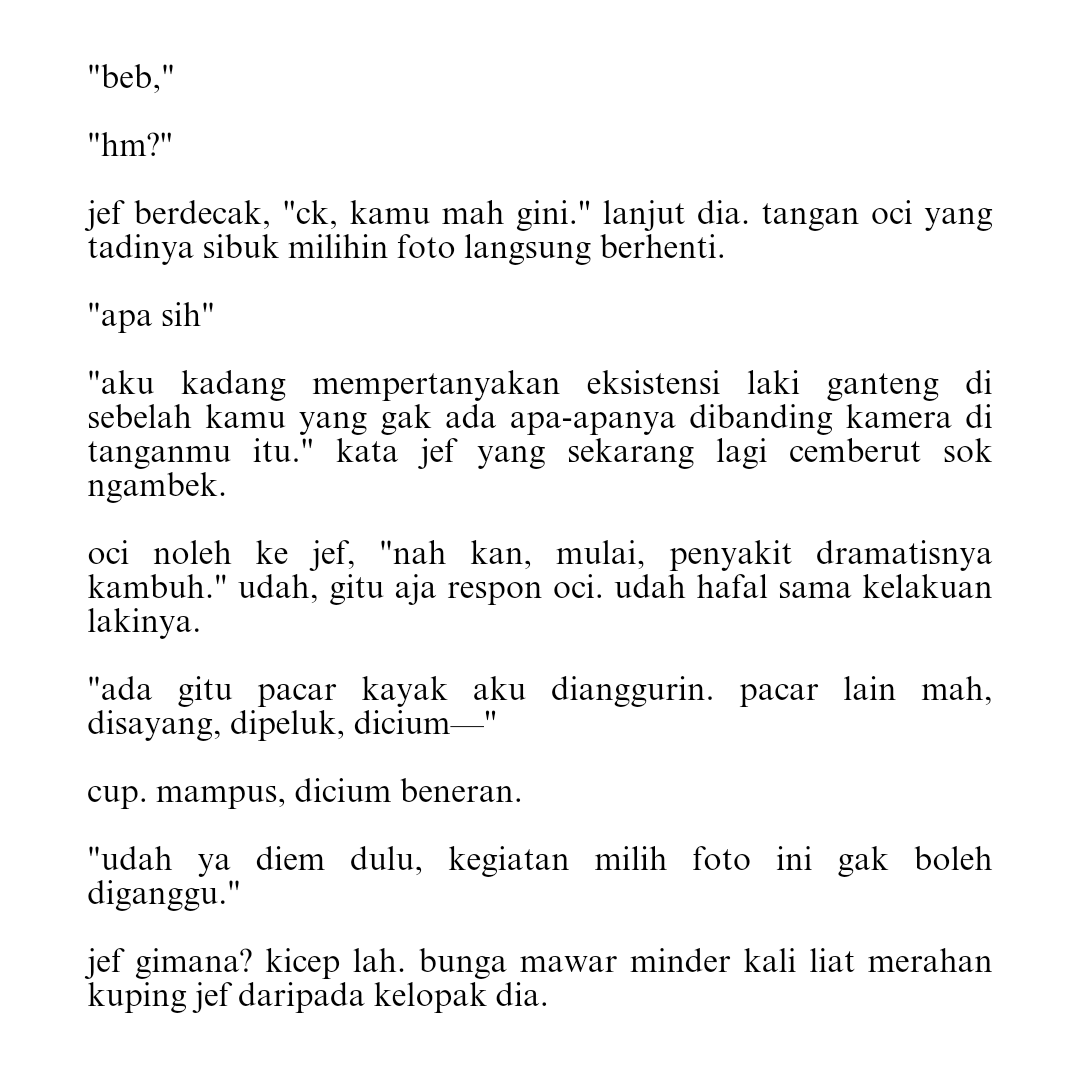 georjeff's tweet photo. juara 1 dianggurin pacar https://t.co/HXFnp8lYy7