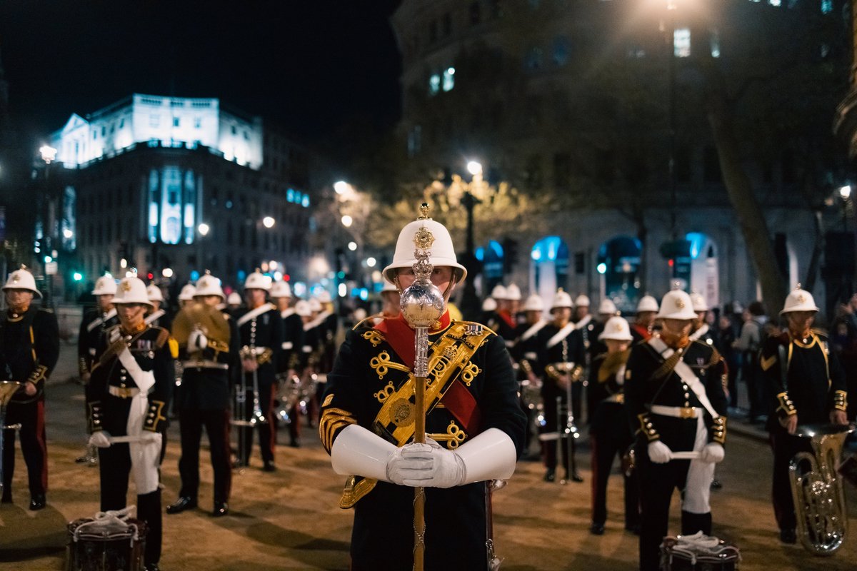 RoyalMarines's tweet photo. A message from the boss... 

Commandant General #RoyalMarines, General Gwyn Jenkins, speaks as final preparations are made ahead of the #Coronation this weekend.

🔽 https://t.co/2RrENHAk35