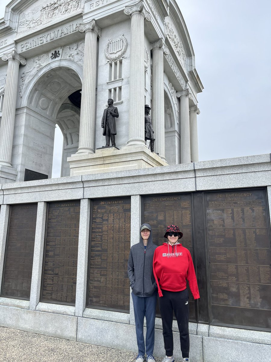 PavkovAnna's tweet photo. More of Gettysburg. These views!! #yourSMS #onceacard https://t.co/SgJYO8fco8