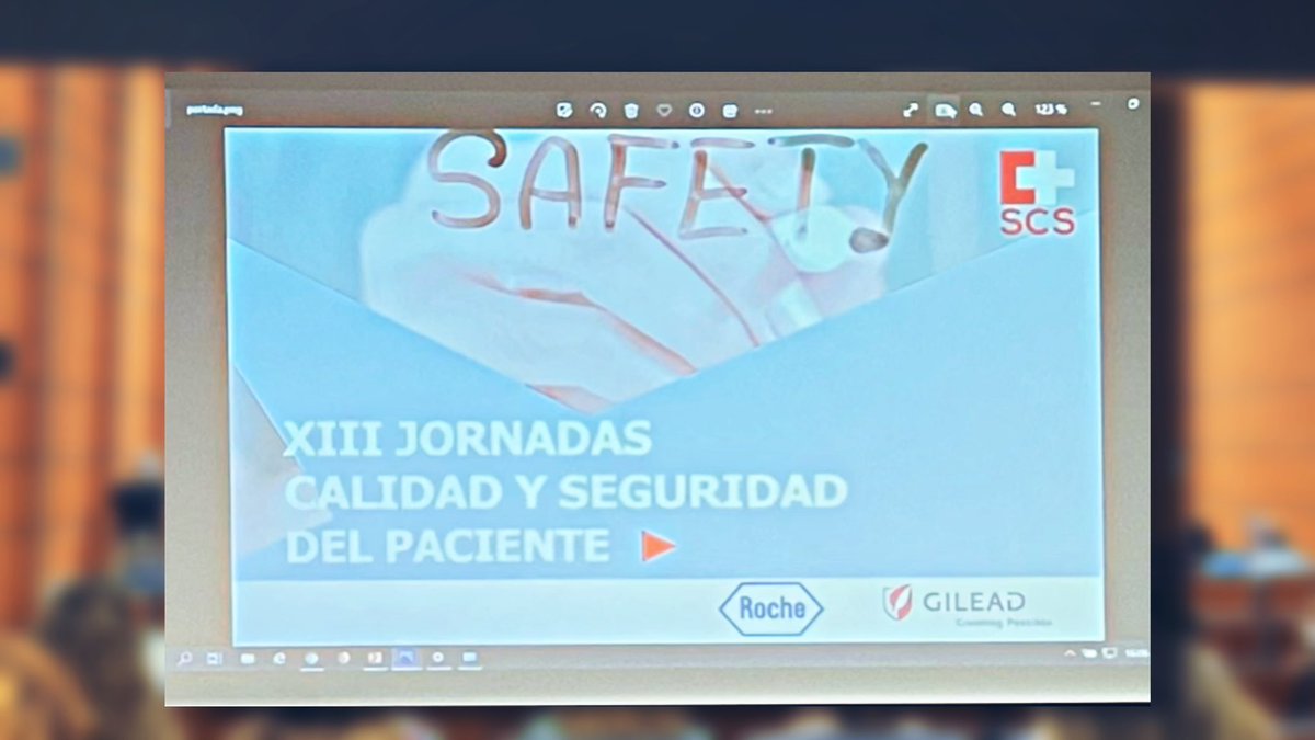 JLorenzoGuerra's tweet photo. Comienzan las #XIIIJORNADASCALIDADYSEGURIDADDELPACIENTE del #SCS 
Tema muy actual de inicio:
“Seguridad y adecuación de la práctica clínica”
La conjunción entre el hacer, debo hacer, está indicado hacer y el no hacer. 
#Seguridadpaciente #Calidadasistencial https://t.co/egoznjs1yp