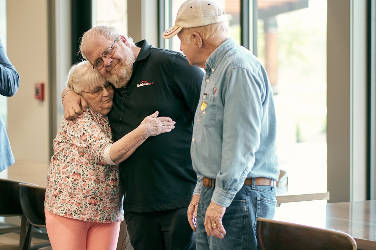 NussbaumTrans's tweet photo. Let's hear it for Scott Adams, our newest #CertifiedRED driver! 👏 🎉 🎊 It was great to have Scott's family and some fellow CertRED drivers with us to share the occasion! https://t.co/NsEB2Ytffh