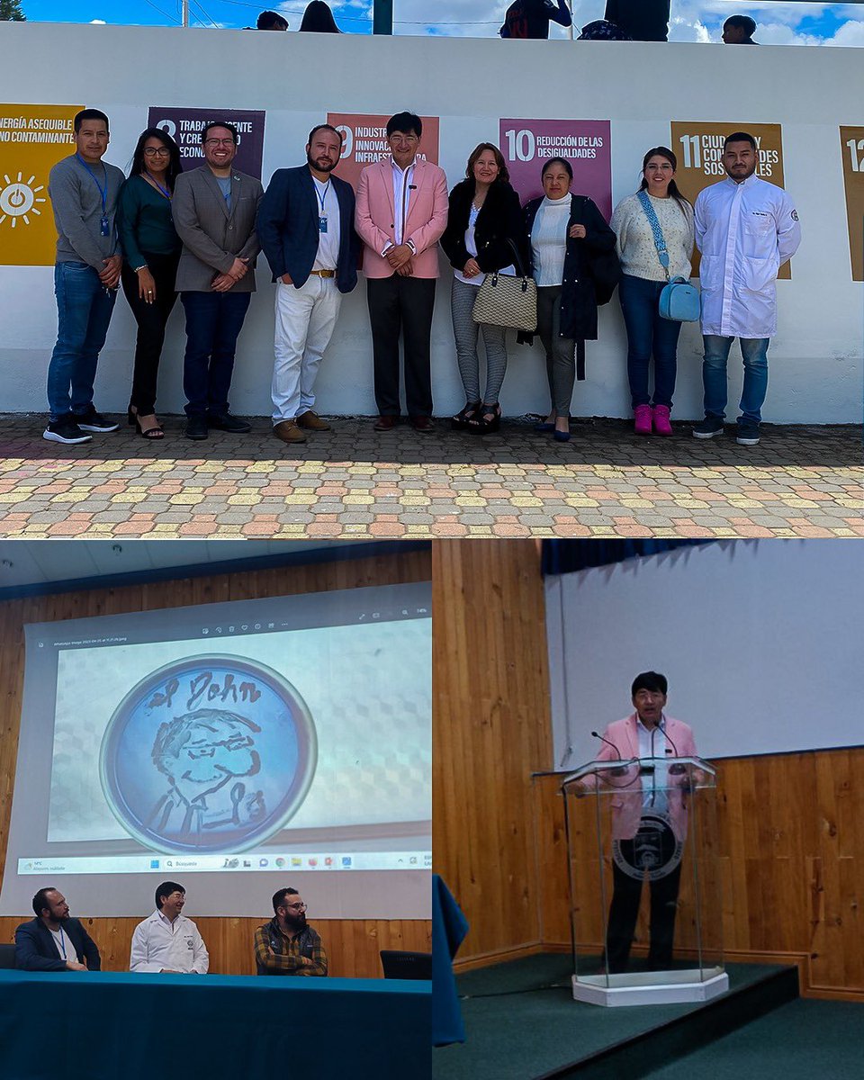 johnvinueza's tweet photo. Trabajar junto a la Academia es primordial 💪🏽 Estuvimos en la Facultad de Ciencias de la Espoch celebrando el día de la tierra 🌎 #eljohn #alcaldiaciudadana https://t.co/BPfS3WHjPd