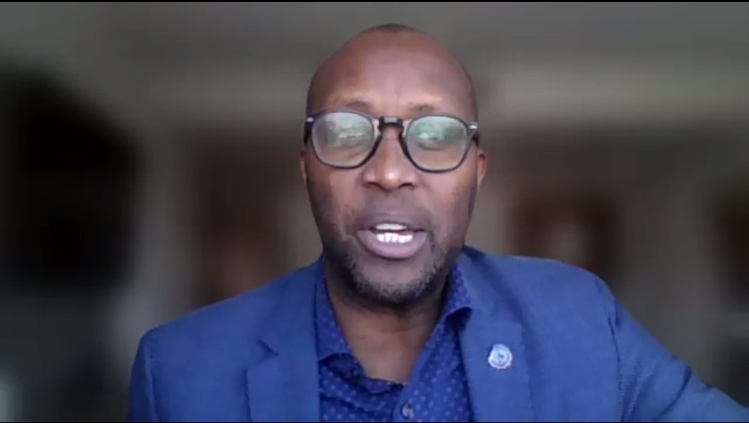 Amref_Worldwide's tweet photo. COVID-19 pandemic and the increasing challenges posed by climate change remind us of the importance of achieving UHC and protecting all people - Dr. Githinji Gitahi - @daktari1. #VoicesForHealth https://t.co/iKYGwJSj4Q