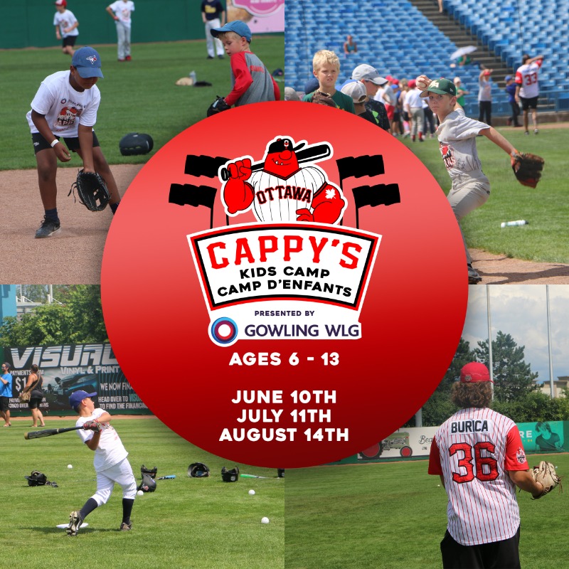 ottawa_titans's tweet photo. Back for another summer of making memories! 🥳

Cappy's Kids Camp is ready to rock, with 3️⃣ dates this season! 🤟