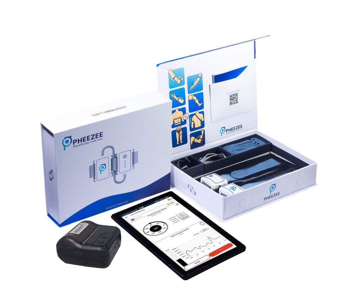 Dramchandram's tweet photo. Congrats  @startoonlabs #Pheezee on receiving @US_FDA for your Physiotherapy Monitoring Device, a 1st of its kind in the World.  Wish you more successes in future. 
 #MedTech 
 #Telangana
@KTRBRS @jayesh_ranjan @DrShantaThoutam https://t.co/qVRJLc1Zys