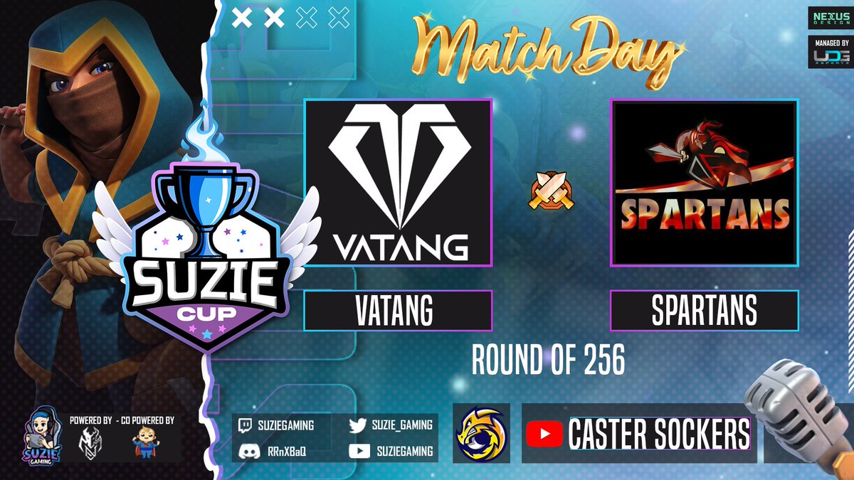 Sockers_'s tweet photo. 🔴LIVE
YT📺
Tw📺https://t.co/UvuJuygy1k
 #suziecup @Suzie_Gaming
@VatangCoC VS @SPARTANSOFFICI6
VUELVE EL TODO PODEROSO #VATANG 
⭐⭐⭐
Caster🗣️🎙@Sockers_ 

RT🔄 please https://t.co/tyu27xT7if