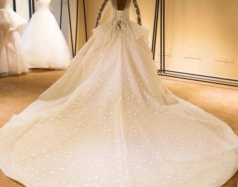 Bridelily Long Sleeve Beading Lace-up Tulle Wedding Dress dlvr.it/SnT4W8