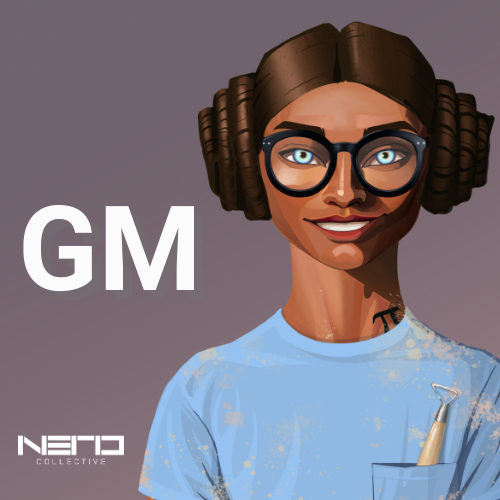 Gm Gm Nerdy Fam! 🤓Why did the Wookiee cross the road? To get to the Millennium Falcon! 😂Share a favorite Star Wars joke if you have one.

#Nerd #joke #TNC #NerdCollective