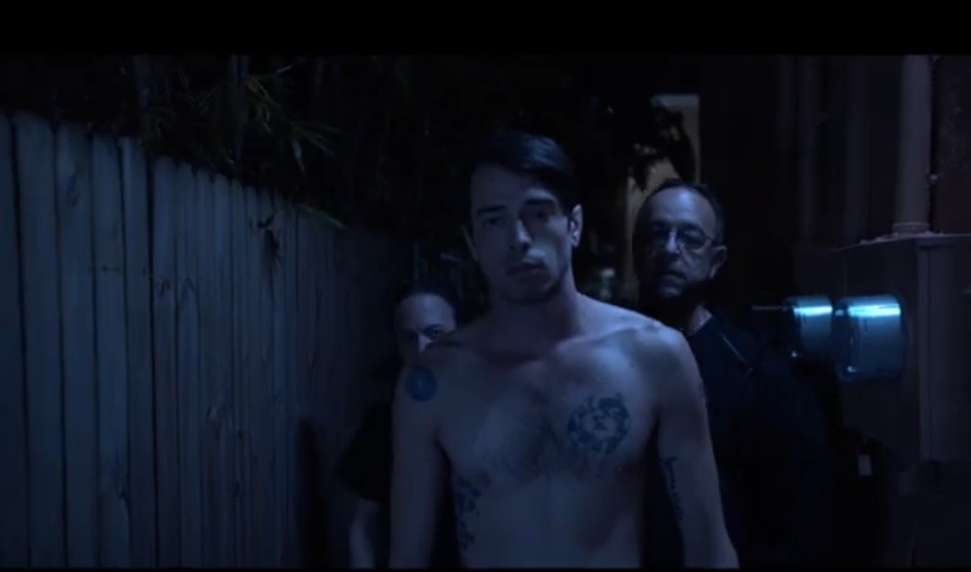 Here I am in this trailer screen shot for Sammy Slick Vampire Slayer. Go watch it at this link please. 
indiegogo.com/projects/sammy…