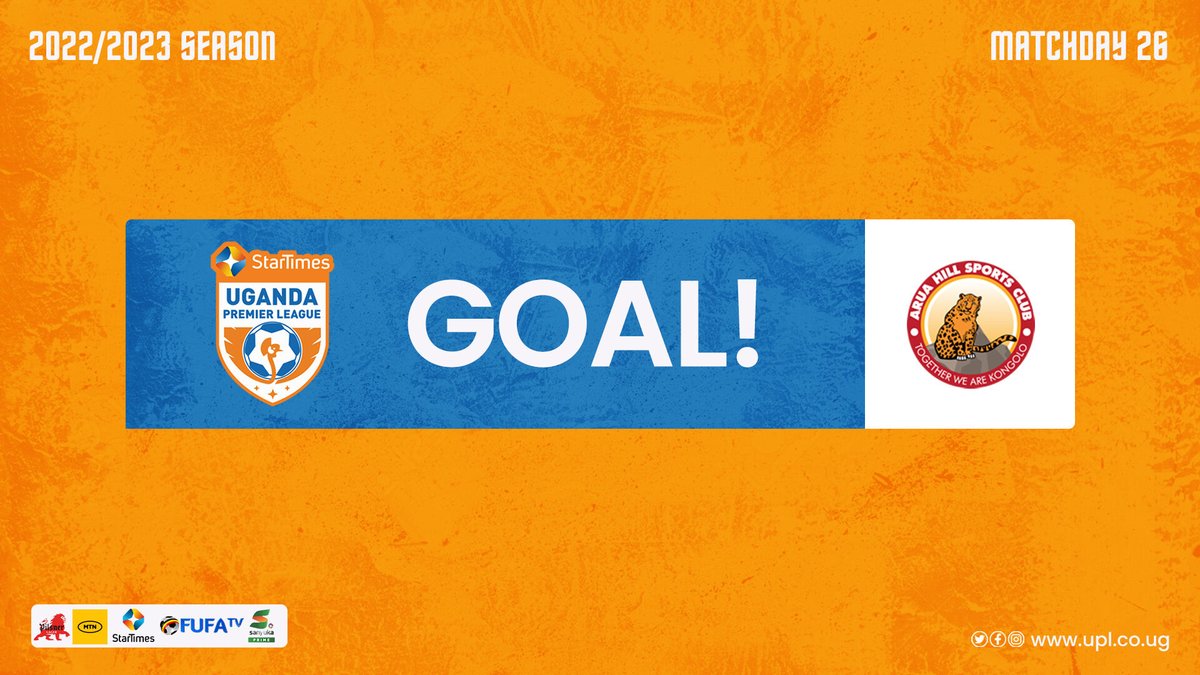 UPL's tweet photo. GOAL! Arua Hill SC (Wahab Gadafi)

75' Arua Hill SC 4-1 Express FC

#StarTimesUPL | #MARSCV | #BPRURA | #AHLEXP https://t.co/MPyitbAqov