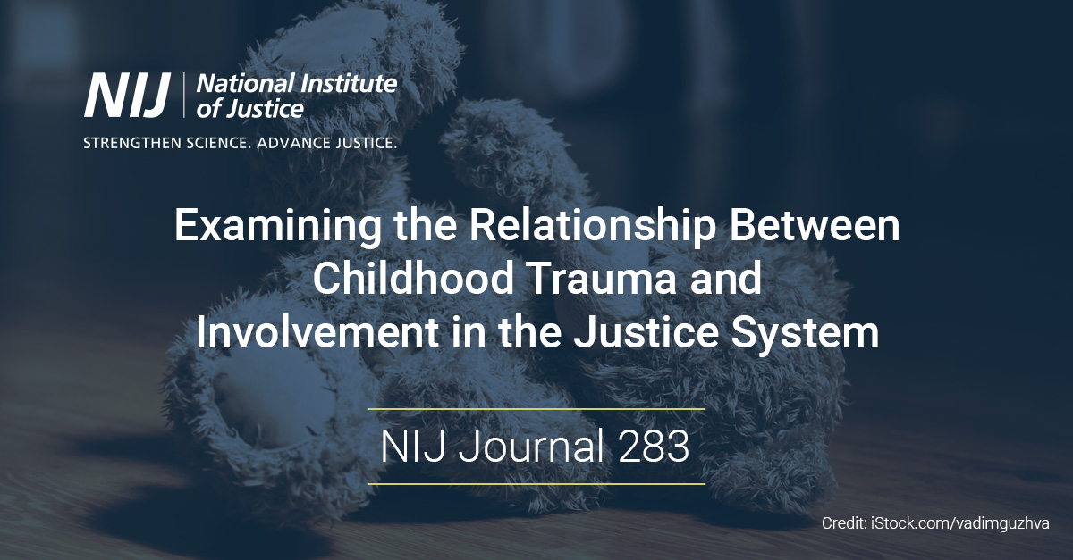 1 example of how #MentalHealth &amp; #CriminalJustice are inextricably linked is the impact of childhood trauma. Research shows clear associations bt childhood trauma &amp; victimization, delinquency, adult criminality, substance abuse: nij.ojp.gov/topics/article… #MentalHealthAwarenessMonth